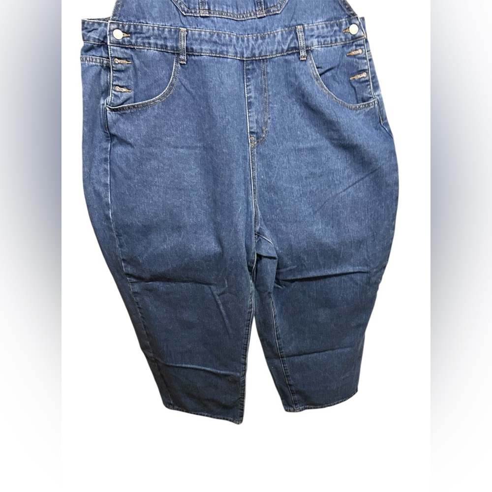 SHEIN ICON Plus Size Women's Denim Overalls 3X - Picture 6 of 11